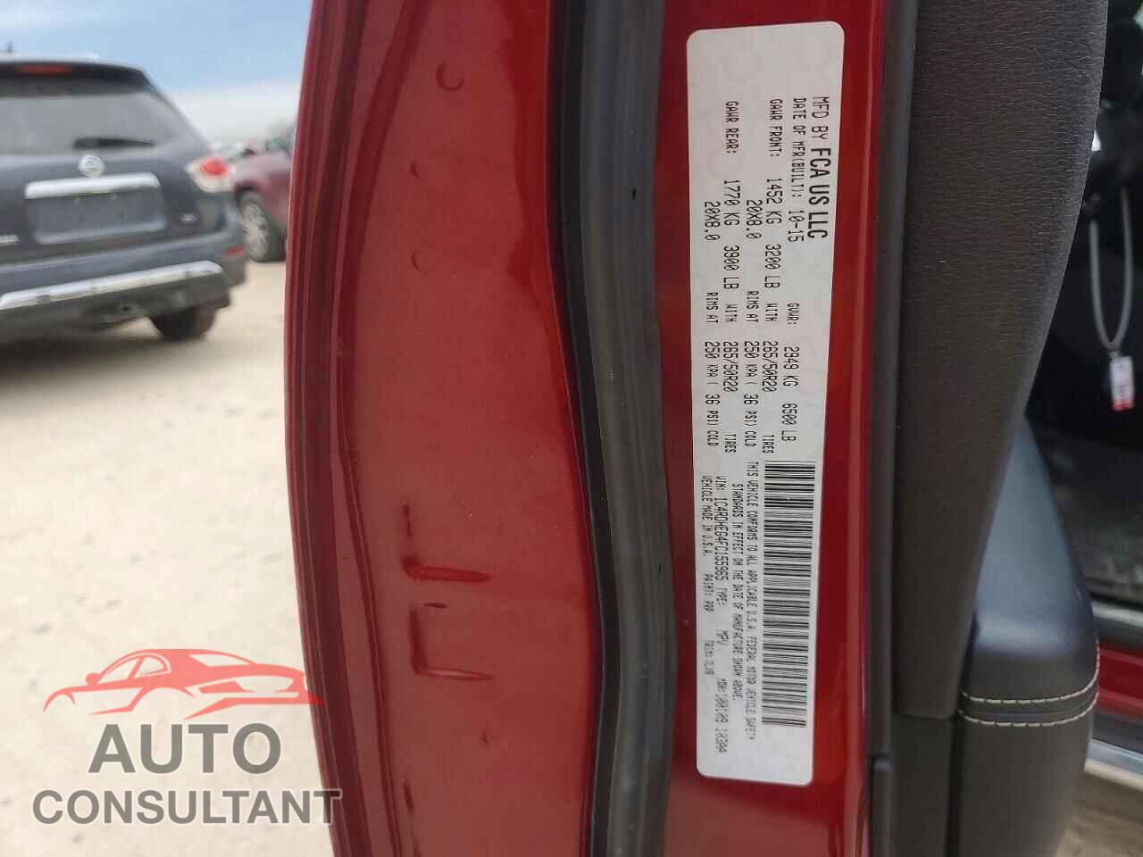 DODGE DURANGO 2015 - 1C4RDHEG4FC155965