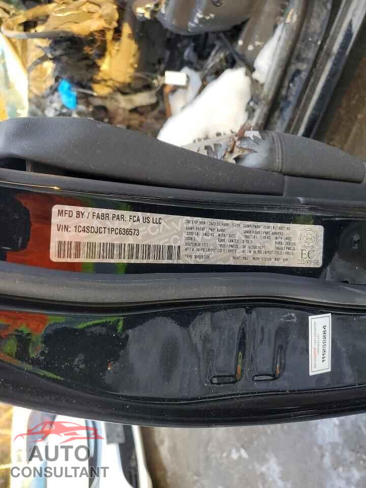 DODGE DURANGO 2023 - 1C4SDJCT1PC636573