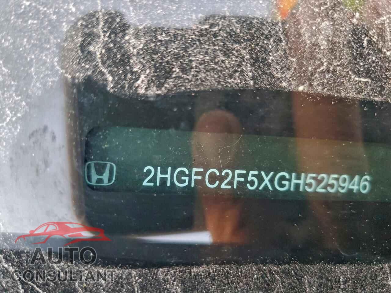 HONDA CIVIC 2016 - 2HGFC2F5XGH525946