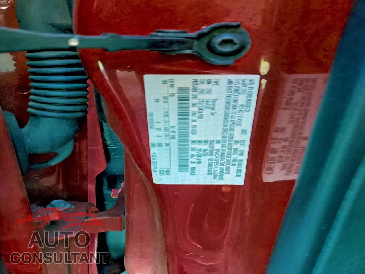 FORD FOCUS 2017 - 1FADP3FE5HL242946