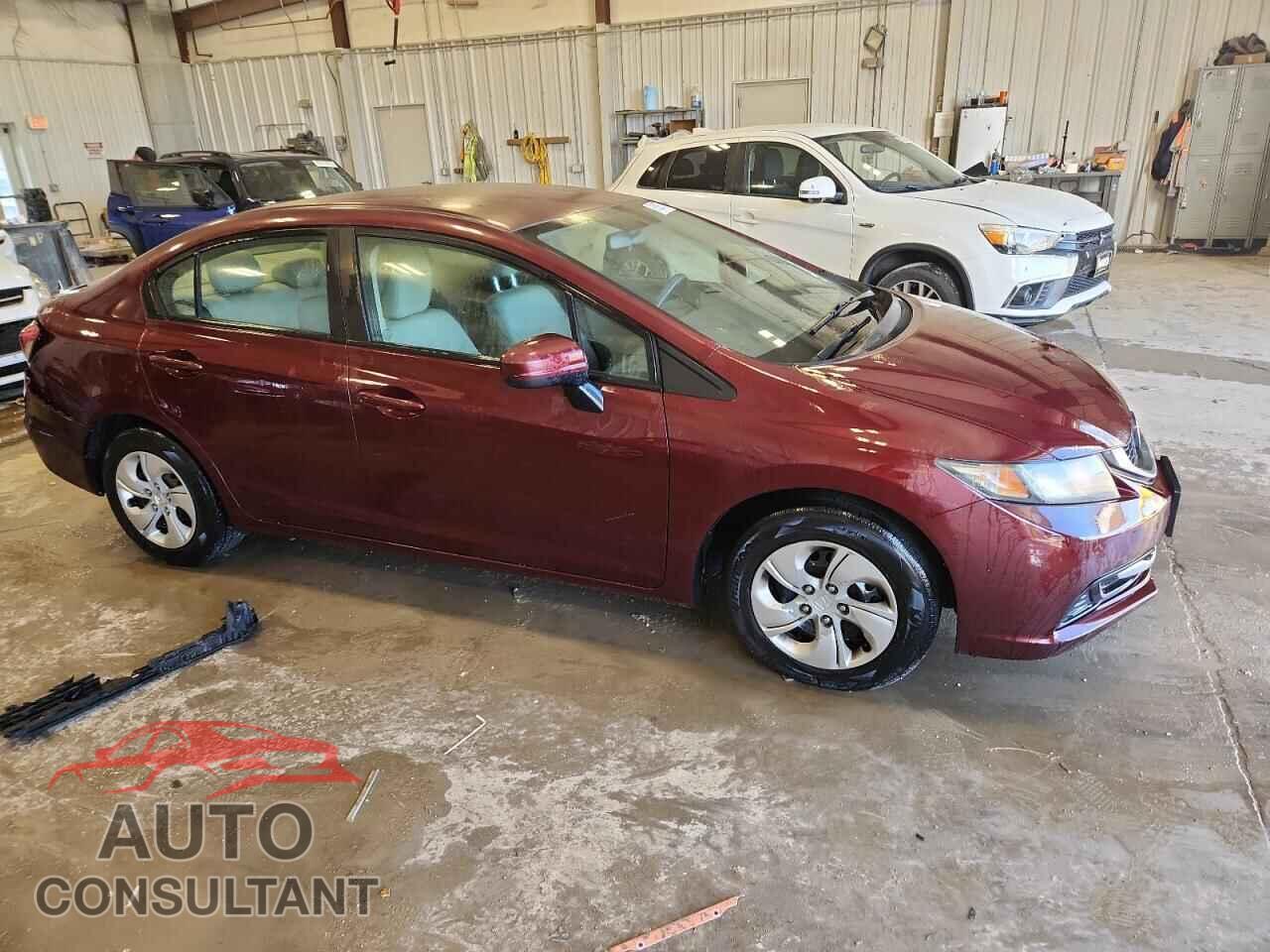 HONDA CIVIC 2014 - 2HGFB2F52EH553174