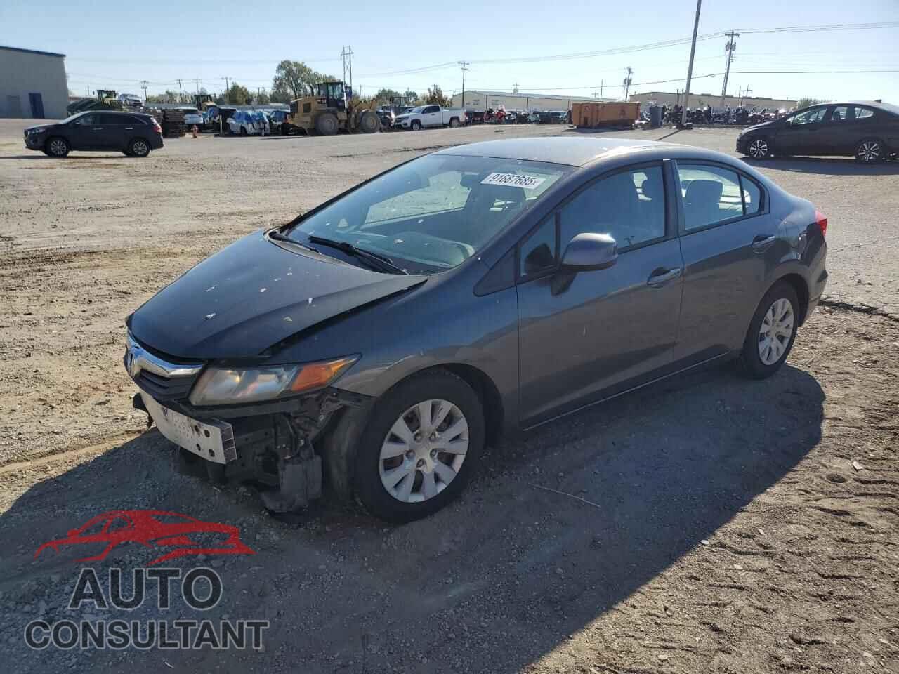 HONDA CIVIC 2012 - 2HGFB2F52CH600586