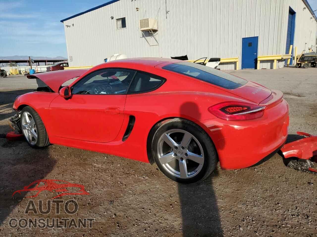 PORSCHE CAYMAN 2015 - WP0AA2A84FK164124