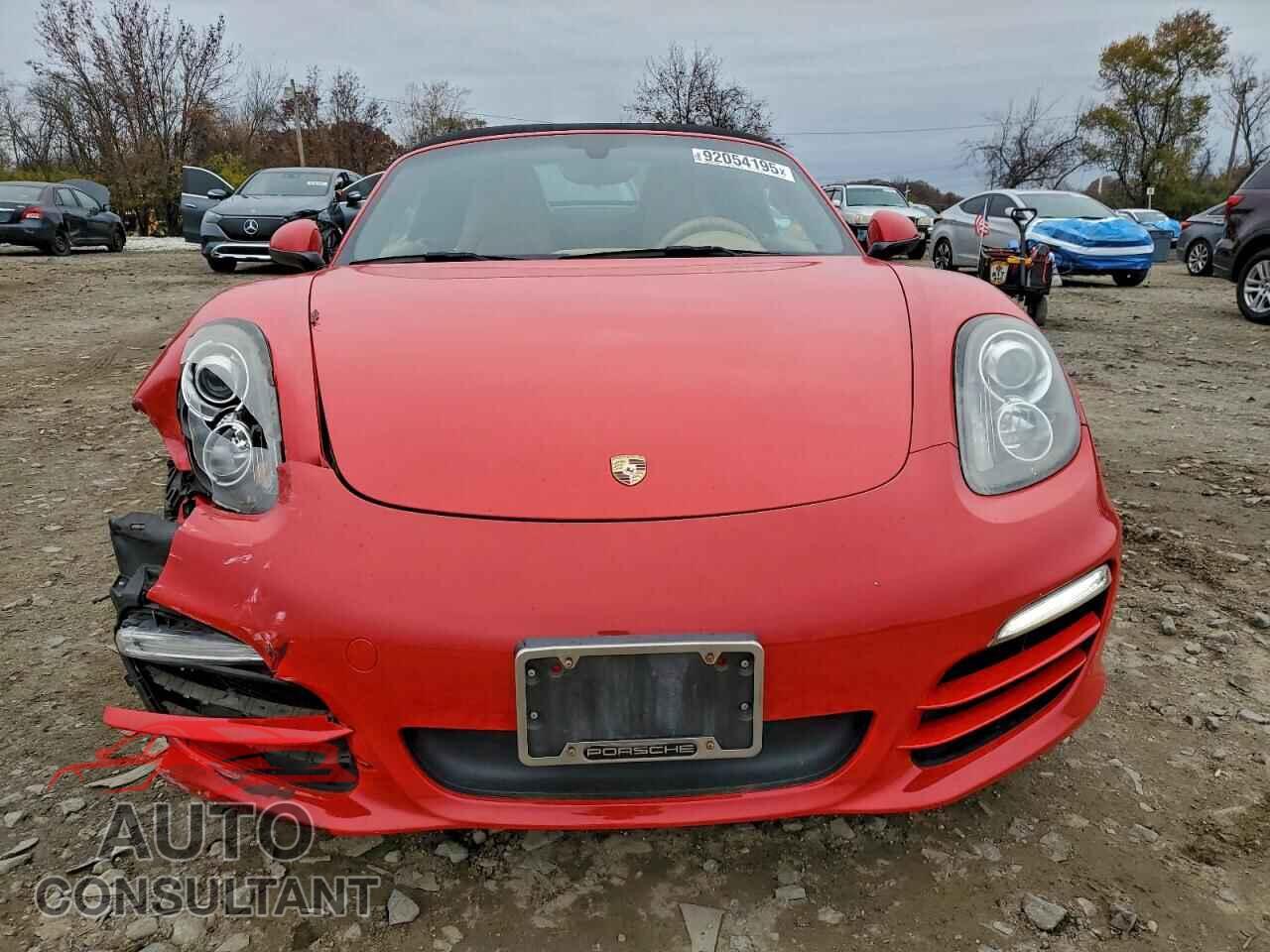 PORSCHE BOXSTER 2013 - WP0CA2A86DS113486