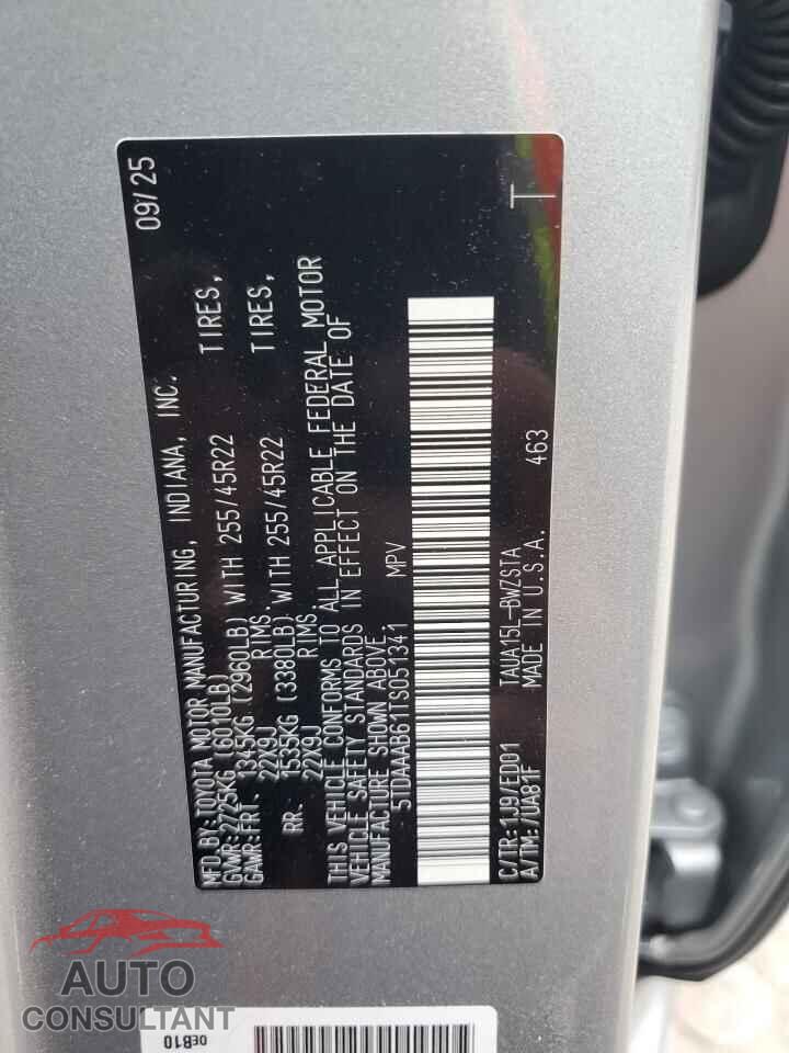 LEXUS TX 350 BAS 2026 - 5TDAAAB61TS051341