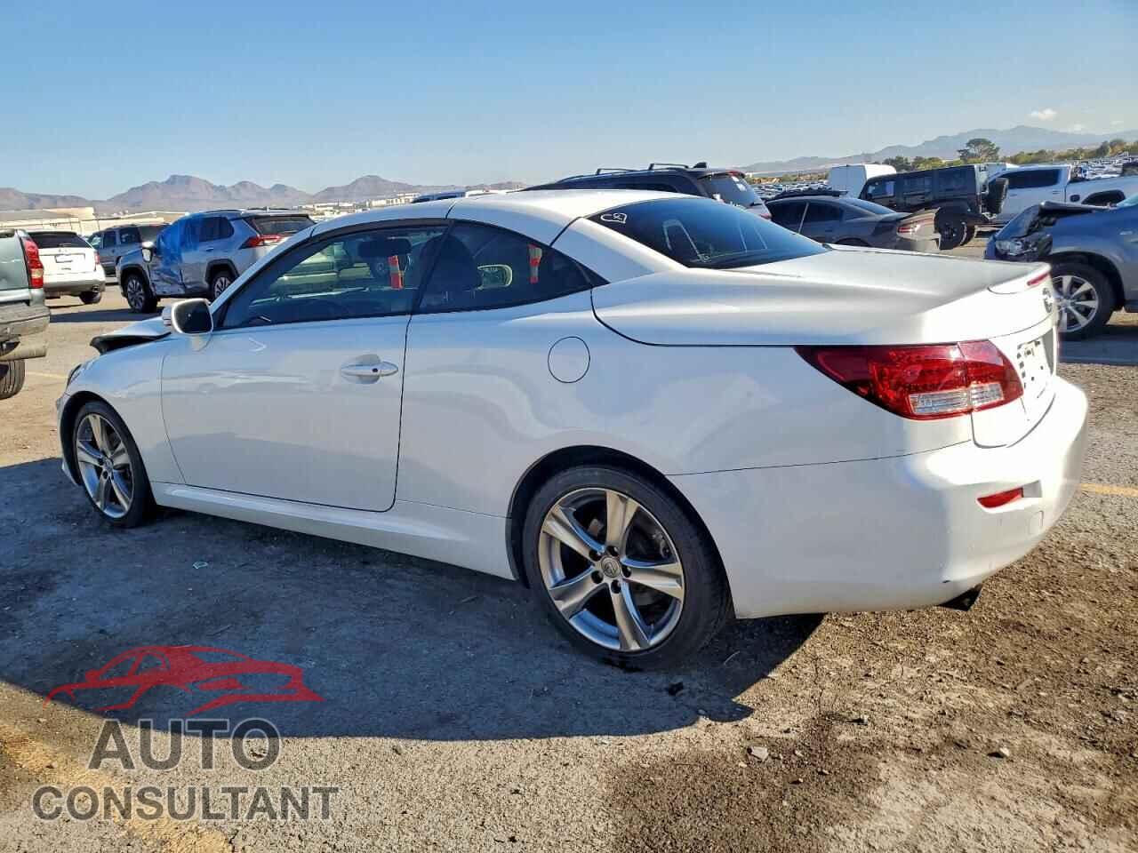 LEXUS IS 2012 - JTHFF2C27C2524187