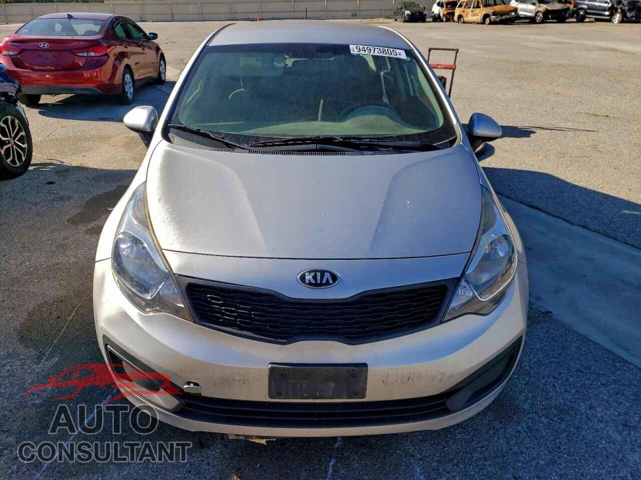 KIA RIO 2013 - KNADM4A39D6280104