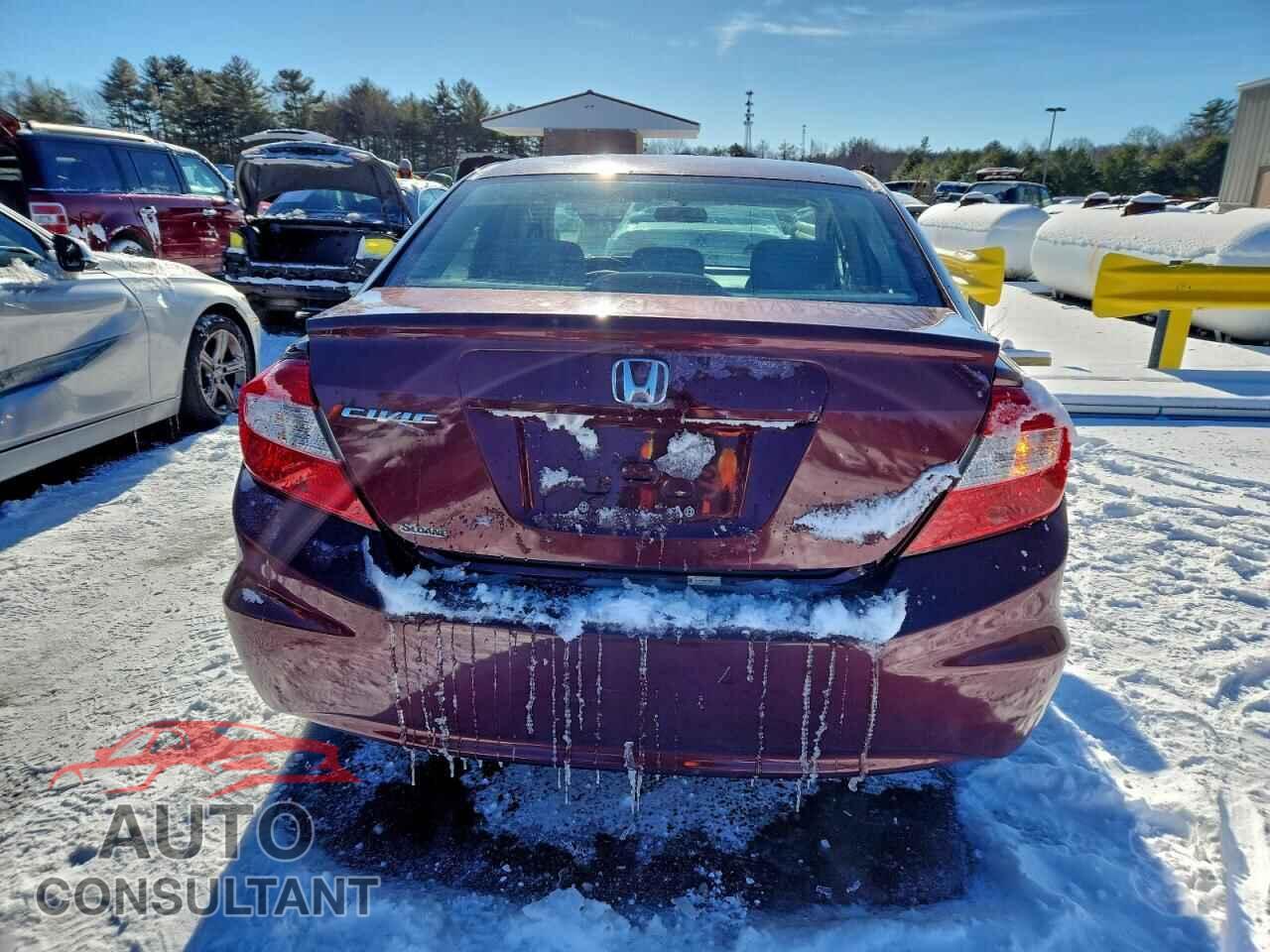 HONDA CIVIC 2012 - 19XFB2F80CE334246