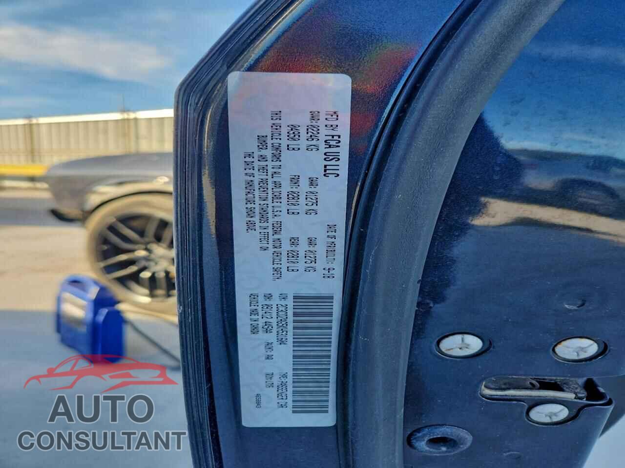 DODGE CHALLENGER 2019 - 2C3CDZAG5KH531604
