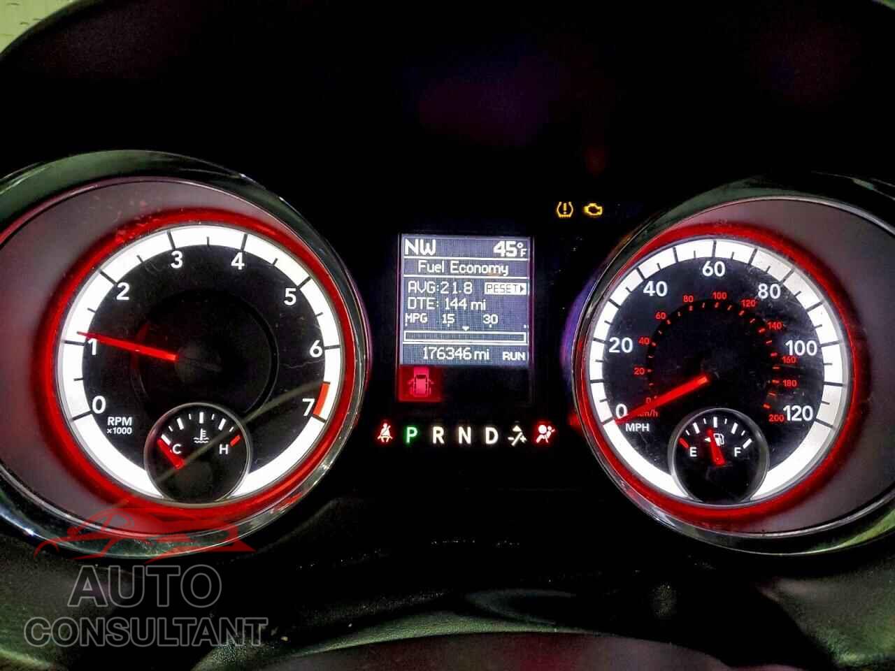 DODGE CARAVAN 2012 - 2C4RDGEG2CR380432