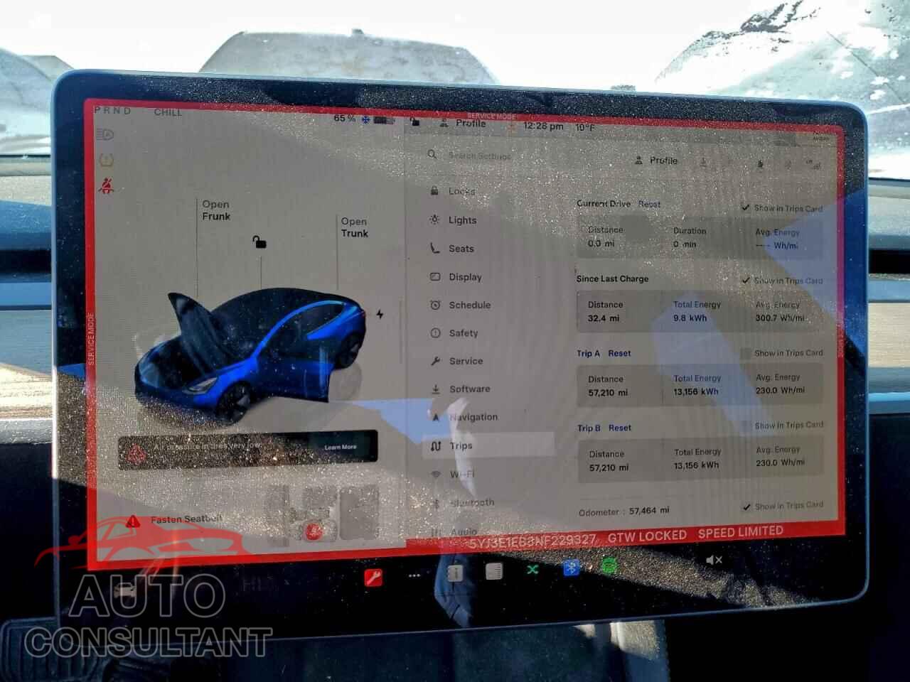 TESLA MODEL 3 2022 - 5YJ3E1EB3NF229327
