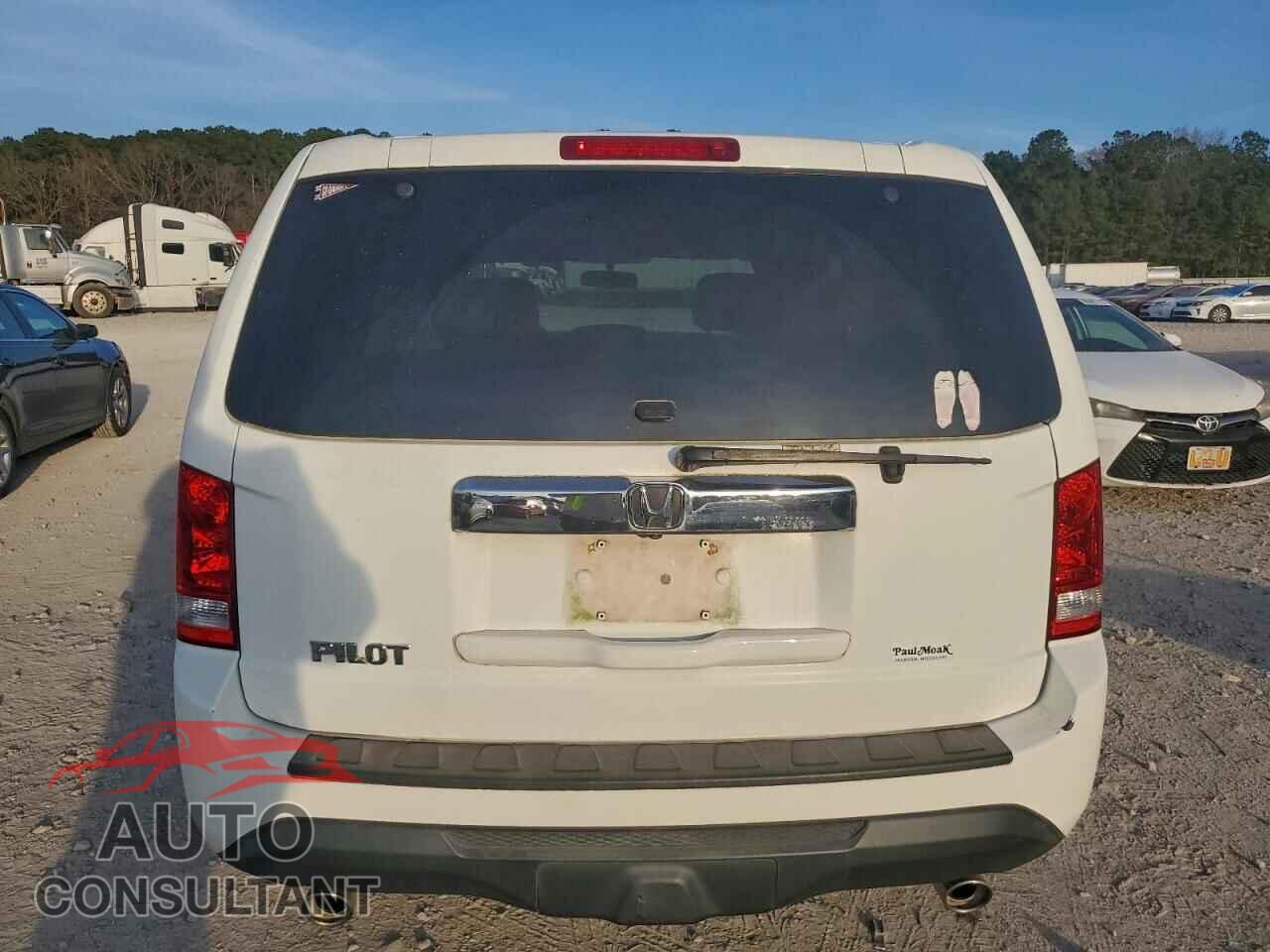HONDA PILOT 2013 - 5FNYF3H55DB032582