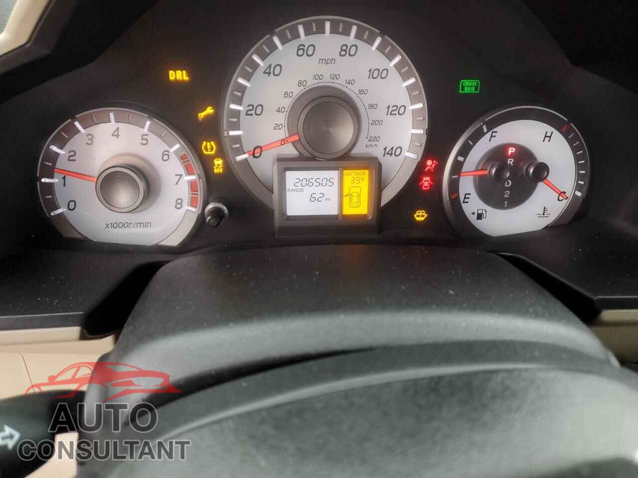 HONDA PILOT 2012 - 5FNYF4H44CB027224