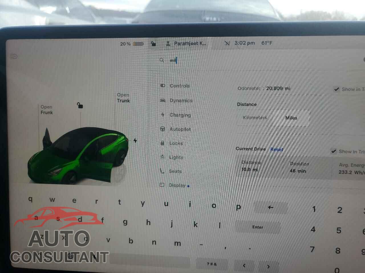 TESLA MODEL 3 2023 - 5YJ3E1EA4PF649687
