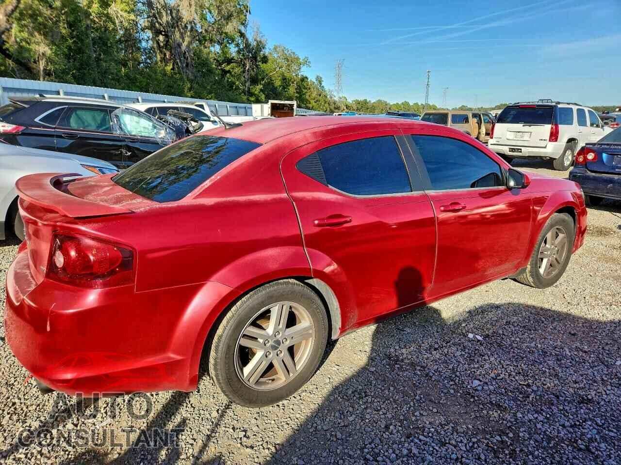 DODGE AVENGER 2013 - 1C3CDZCB3DN548476