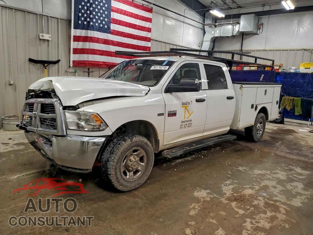 DODGE RAM 2500 2012 - 3C6TD5HT0CG324232