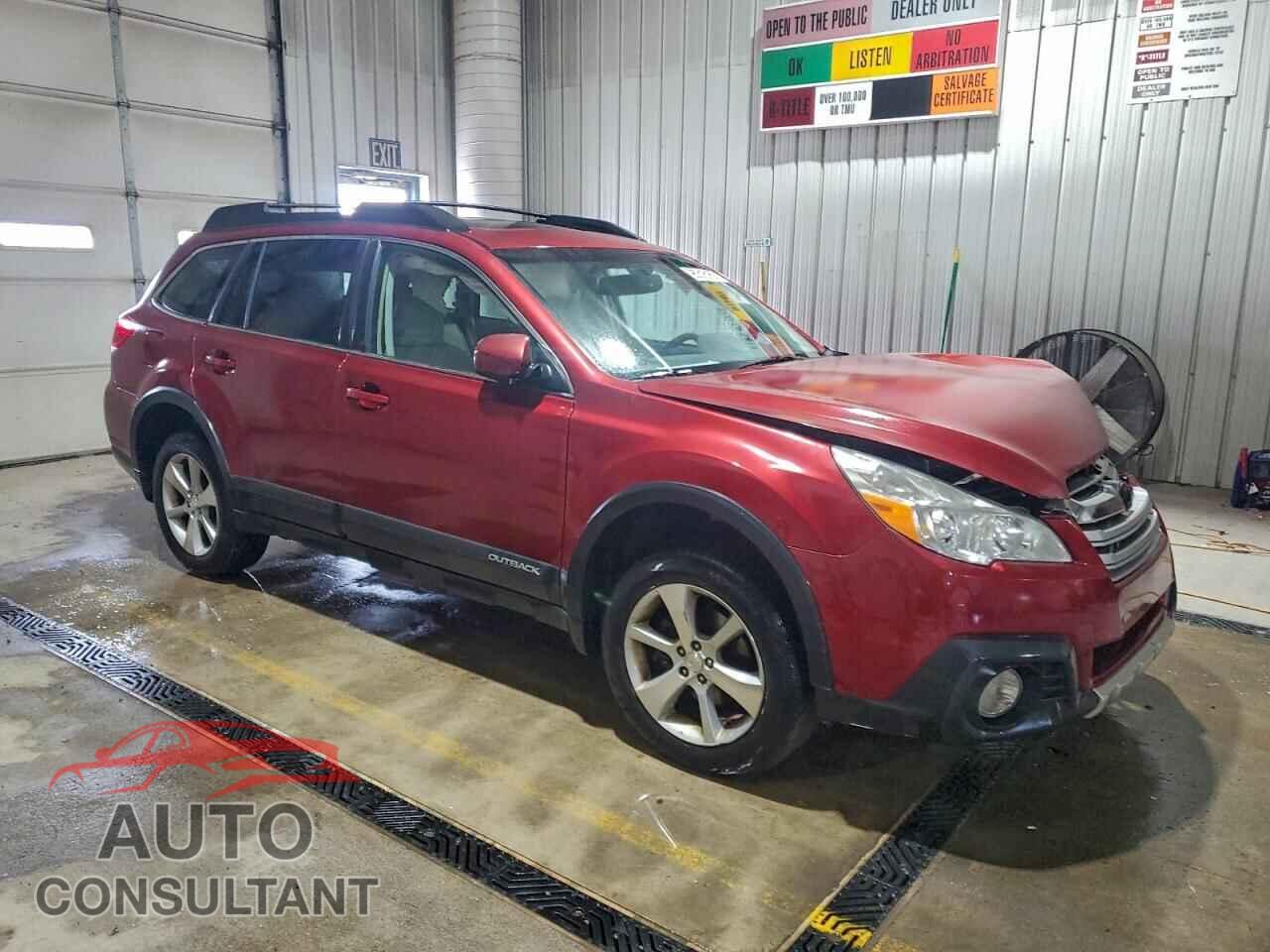 SUBARU OUTBACK 2013 - 4S4BRBPCXD3299653