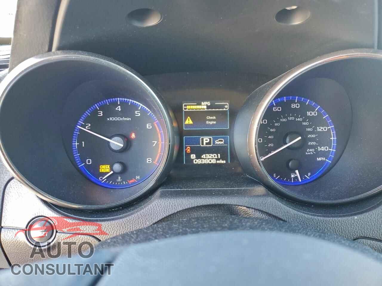 SUBARU OUTBACK 2016 - 4S4BSBJC1G3232182