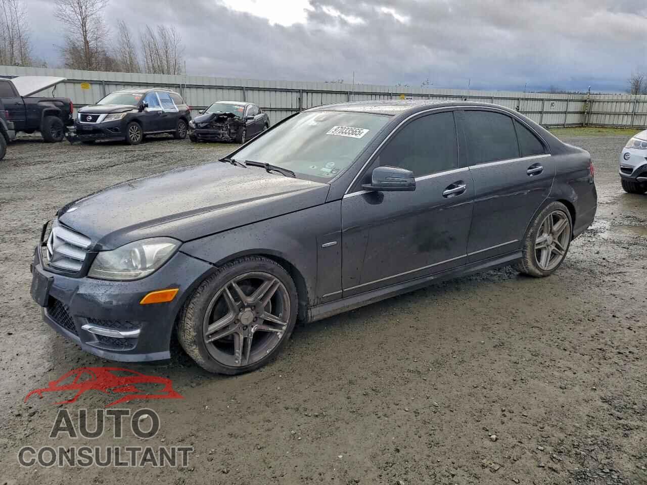 MERCEDES-BENZ C-CLASS 2012 - WDDGF4HB5CR220167