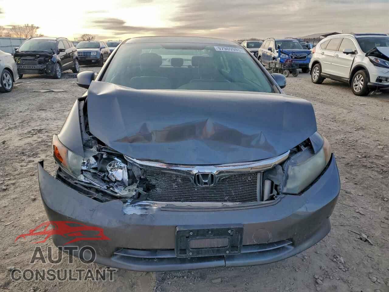 HONDA CIVIC 2012 - 19XFB2F55CE045370