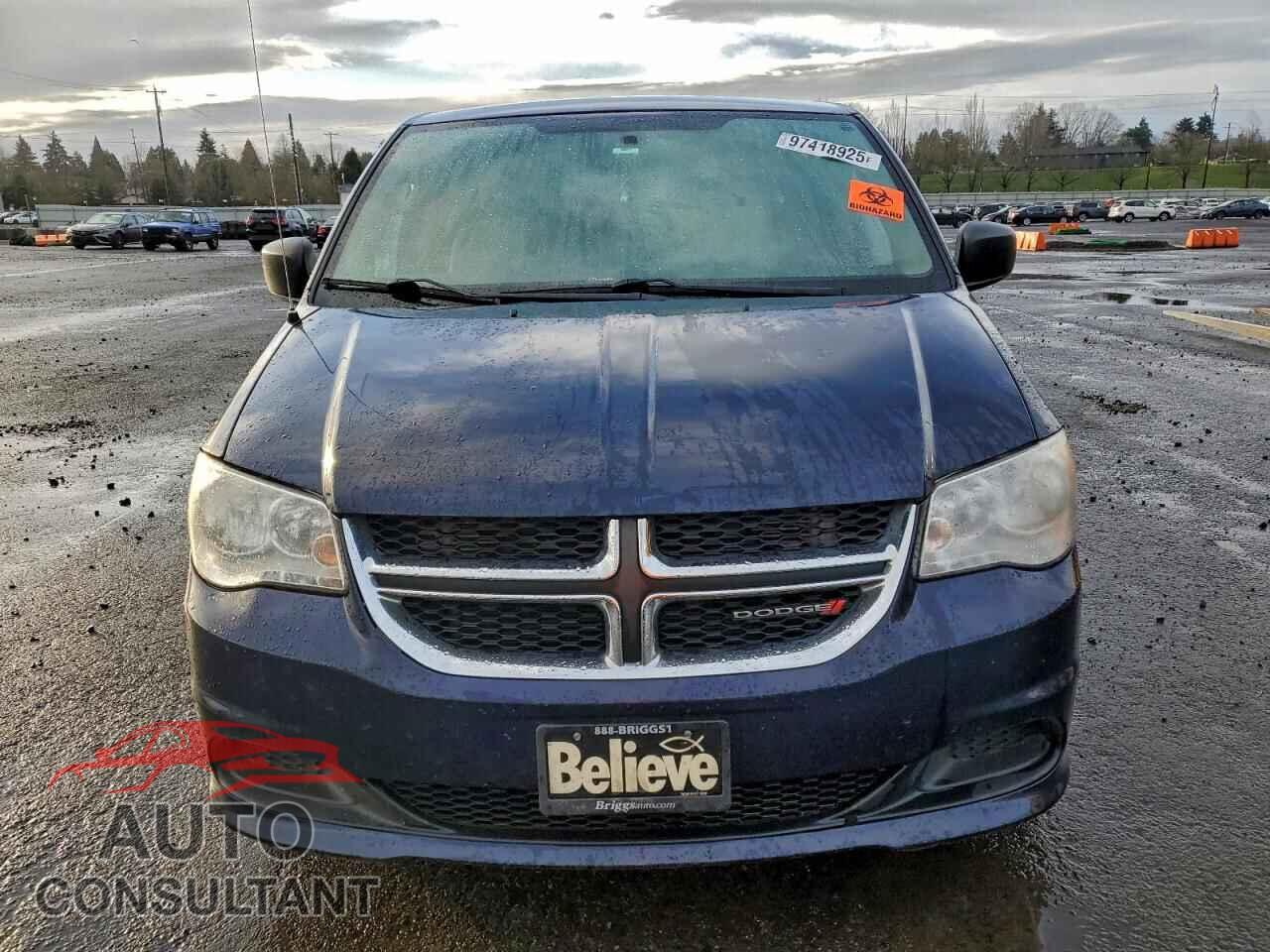 DODGE CARAVAN 2013 - 2C4RDGBG4DR716345