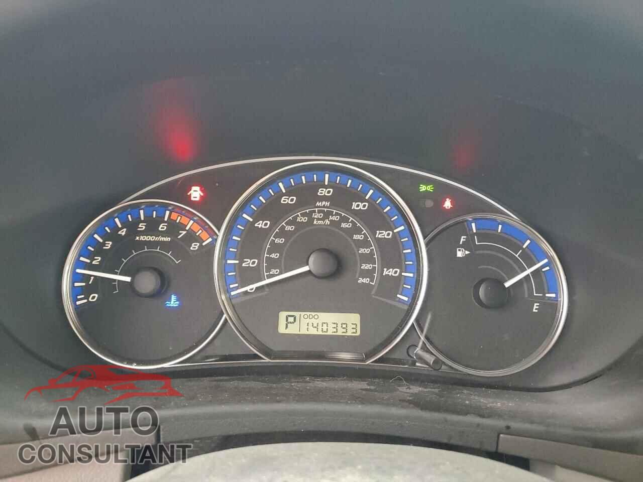 SUBARU FORESTER 2010 - JF2SH6CC3AH803402