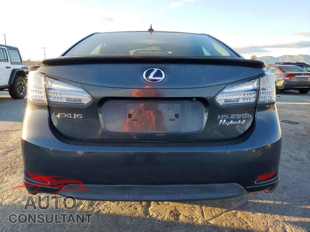 LEXUS HS 2011 - JTHBB1BA5B2047903