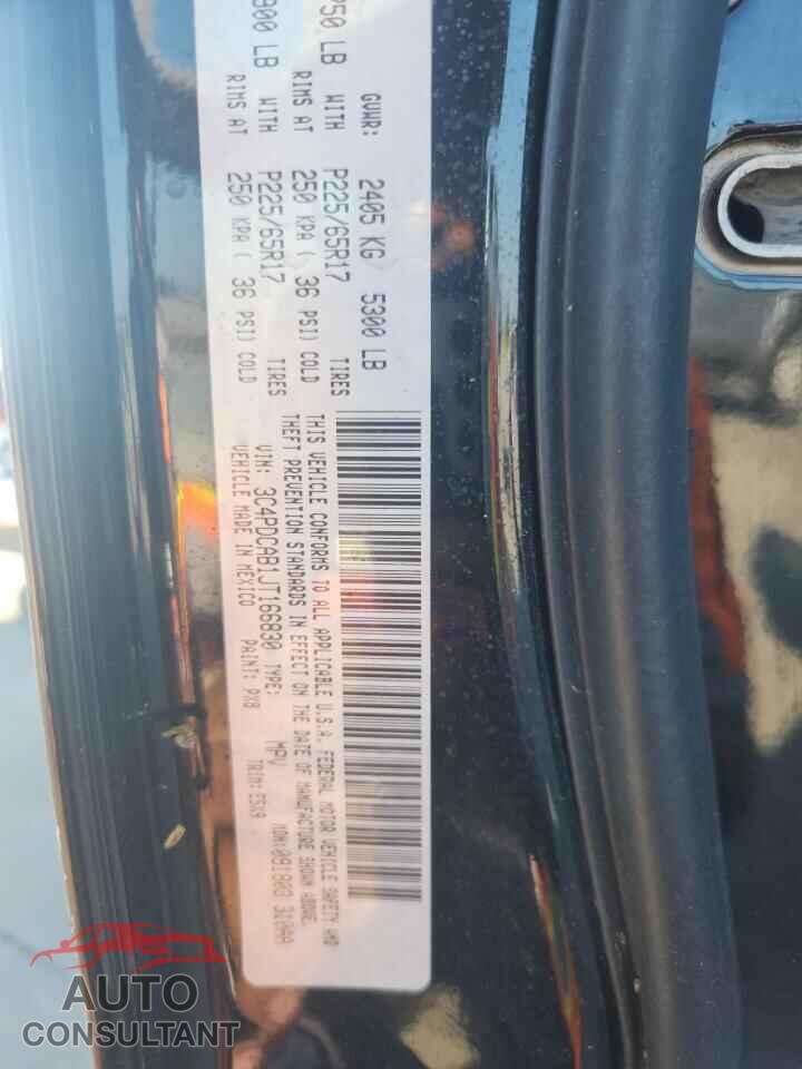 DODGE JOURNEY 2018 - 3C4PDCAB1JT166830