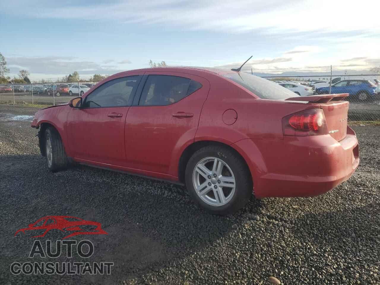 DODGE AVENGER 2012 - 1C3CDZCBXCN133363