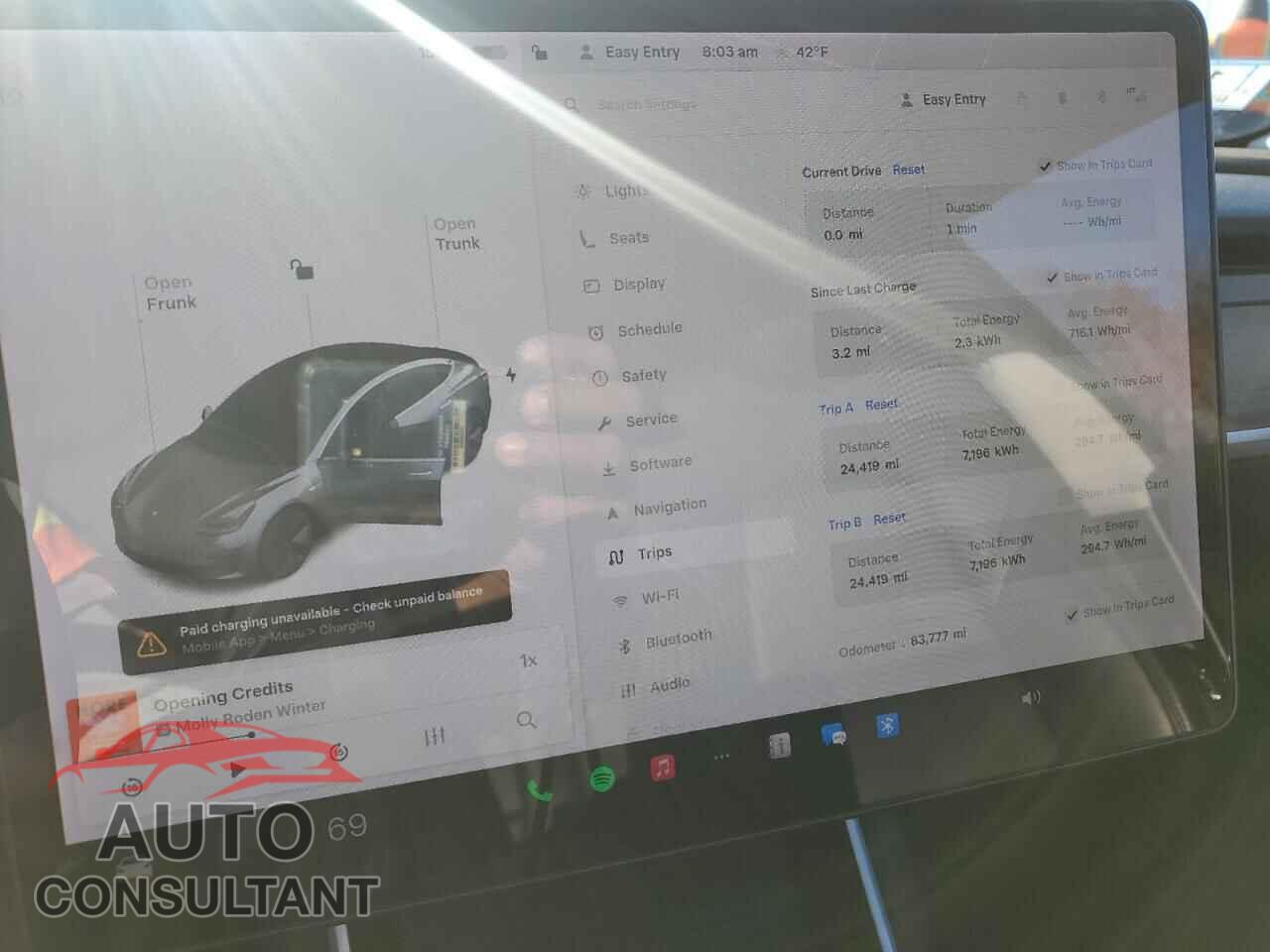 TESLA MODEL 3 2018 - 5YJ3E1EB6JF093219