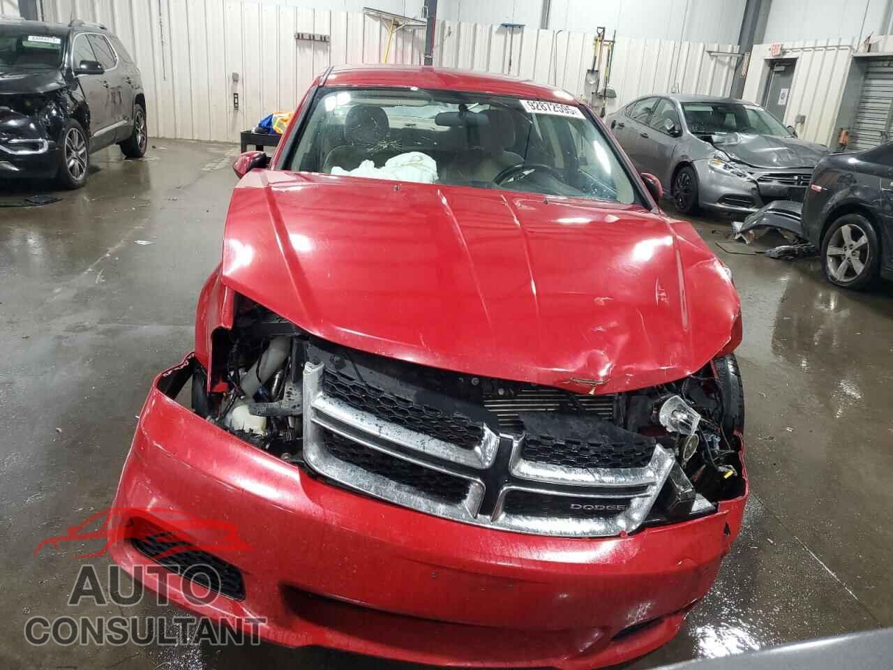 DODGE AVENGER 2012 - 1C3CDZCB2CN156006