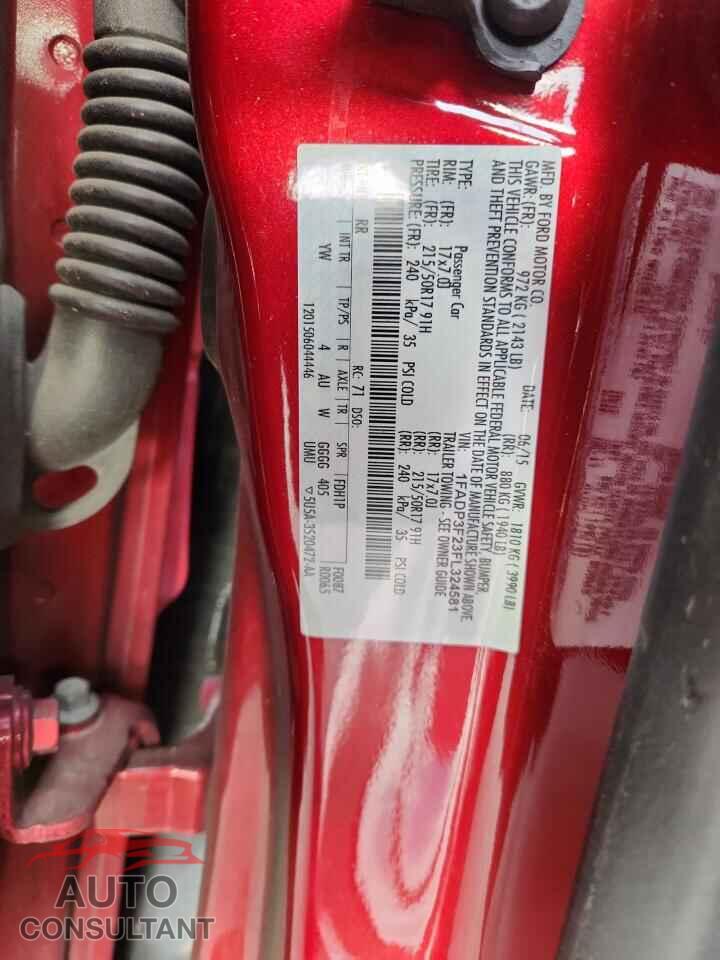 FORD FOCUS 2015 - 1FADP3F23FL324581