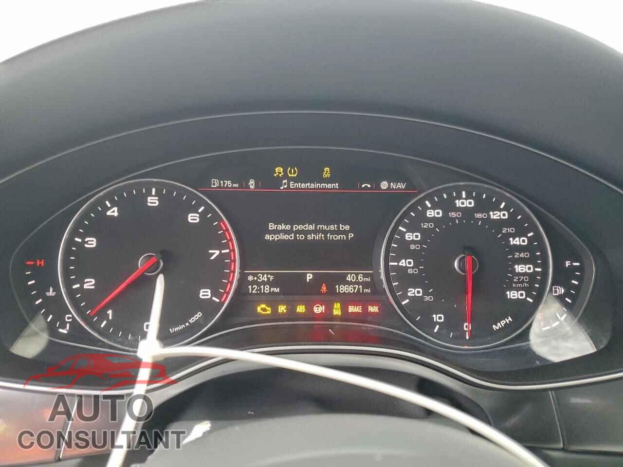 AUDI A7 2012 - WAU2GAFC9CN036236