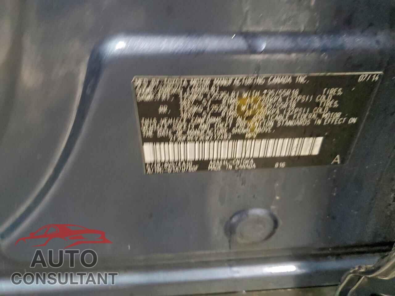 TOYOTA RAV4 2014 - 2T3DFREV3EW212483