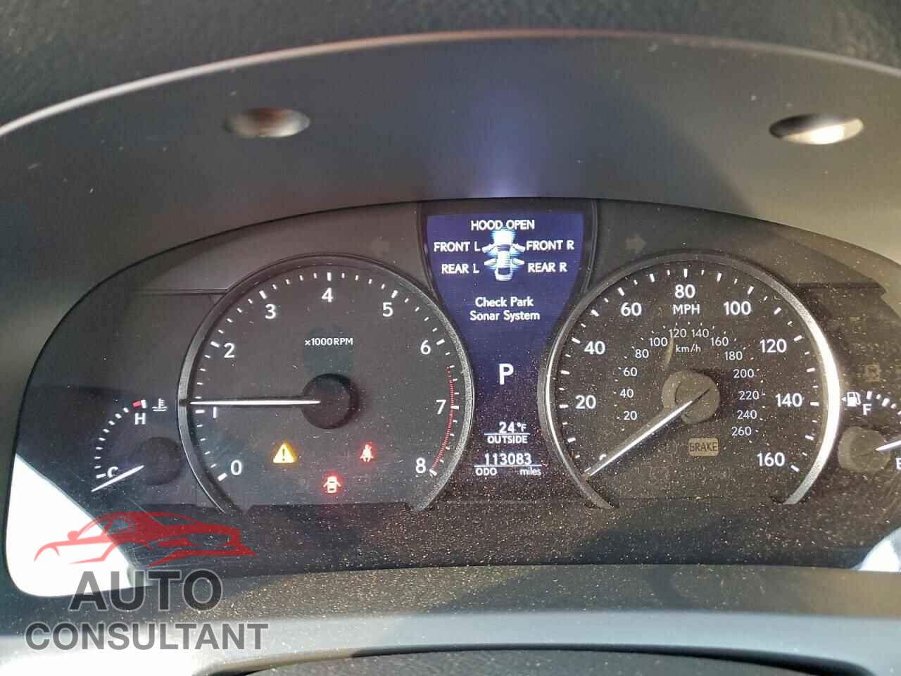 LEXUS LS460 2014 - JTHCL5EF2E5022170