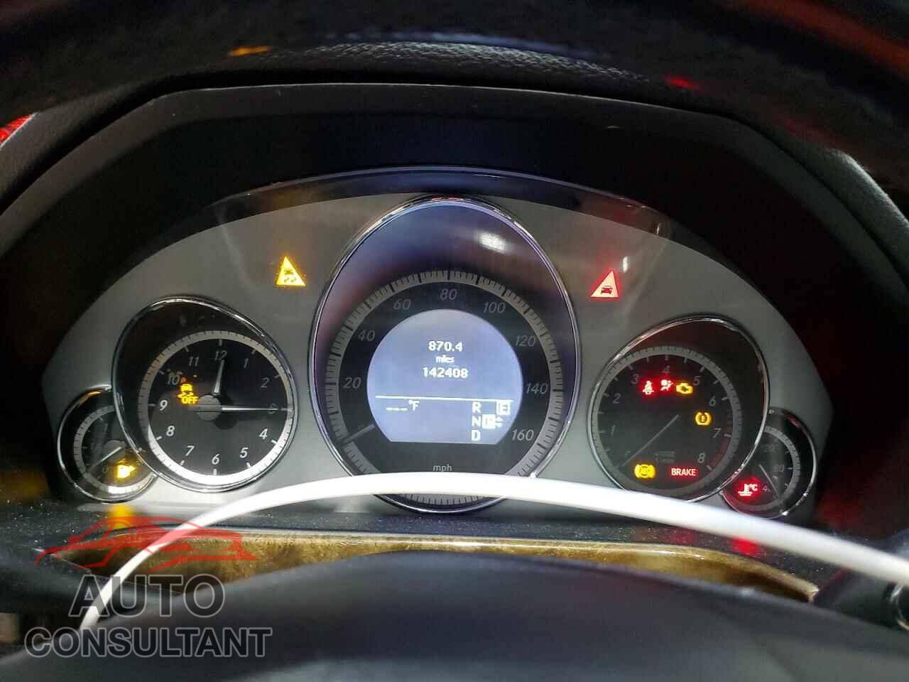 MERCEDES-BENZ E-CLASS 2011 - WDDHF8HB3BA316081