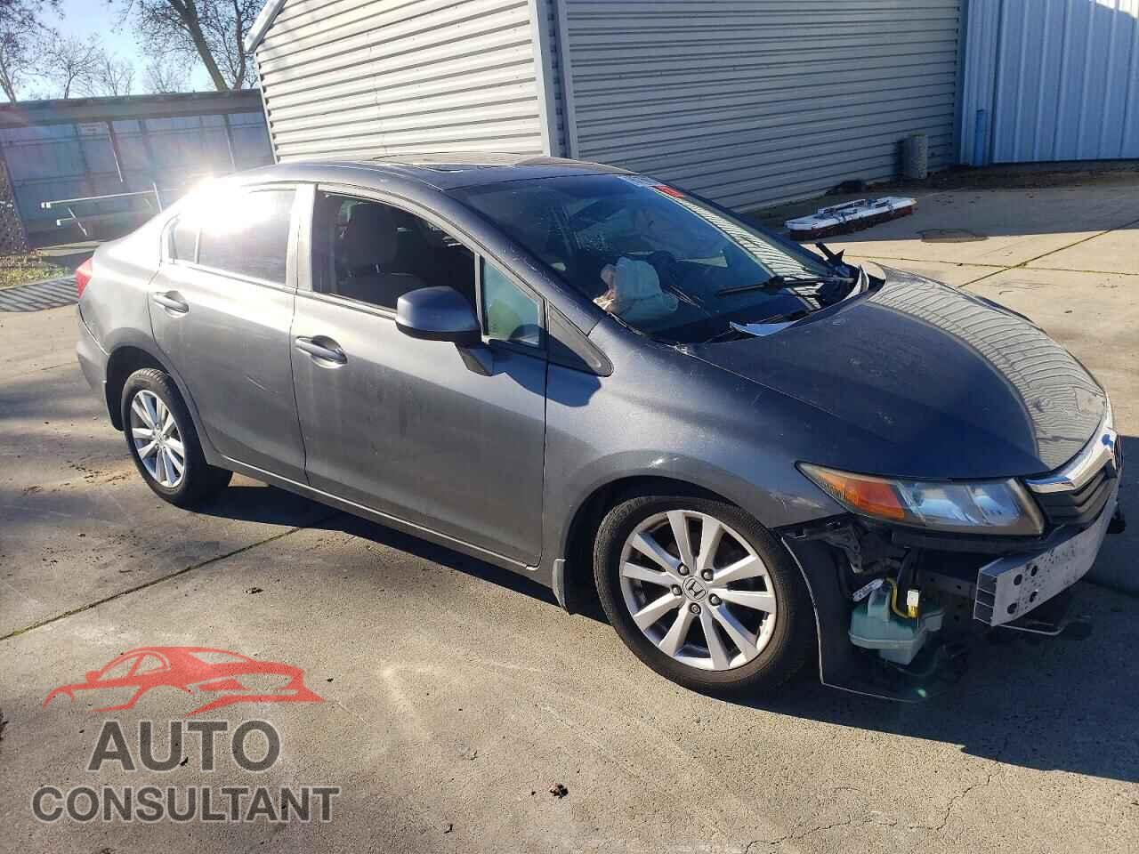 HONDA CIVIC 2012 - 19XFB2F88CE362831