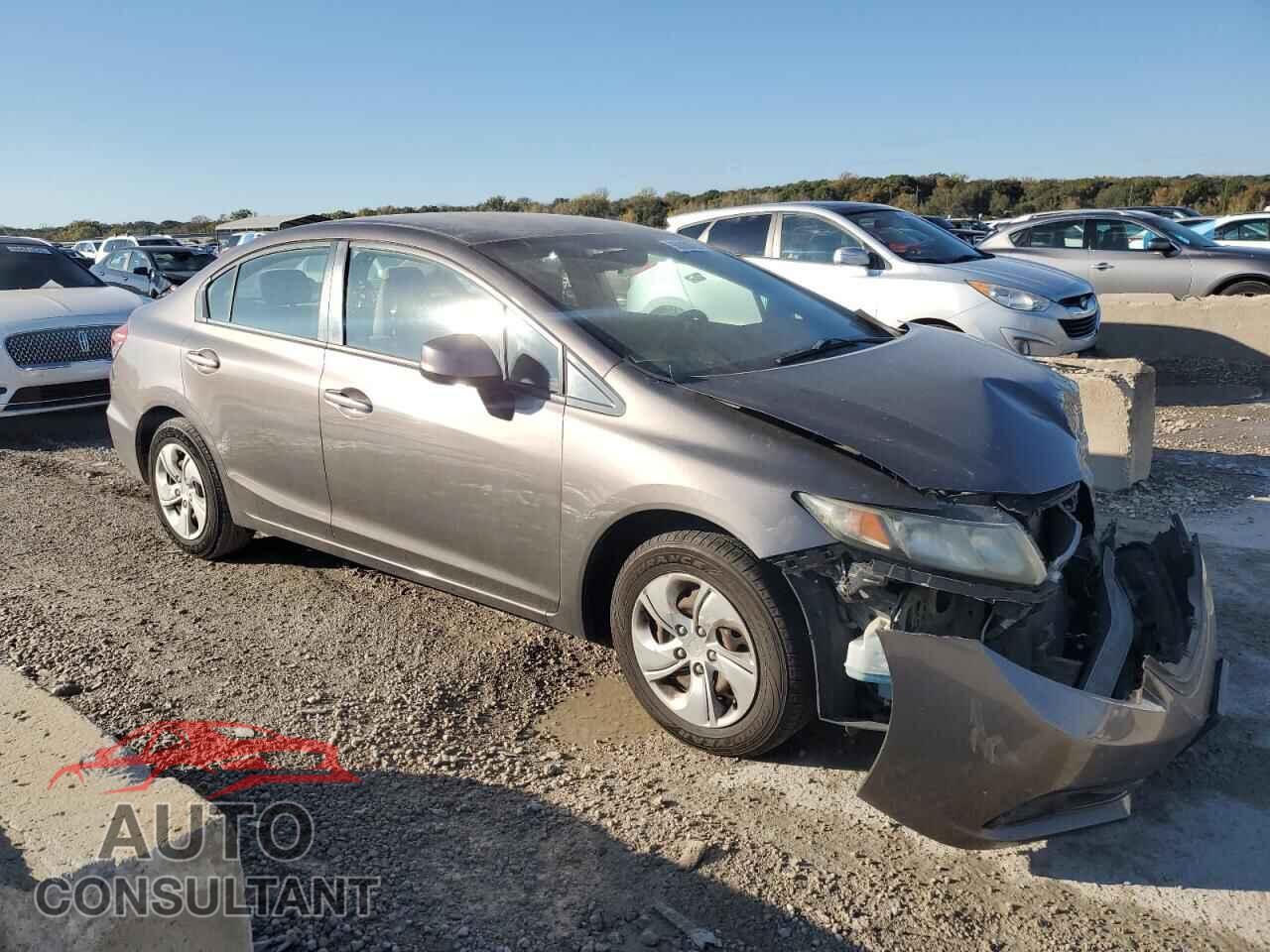 HONDA CIVIC 2013 - 2HGFB2F58DH542811