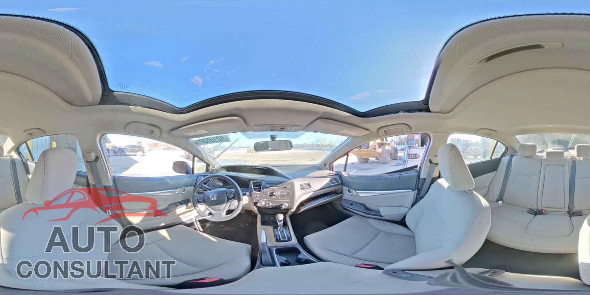 HONDA CIVIC 2013 - 19XFB2F80DE062542