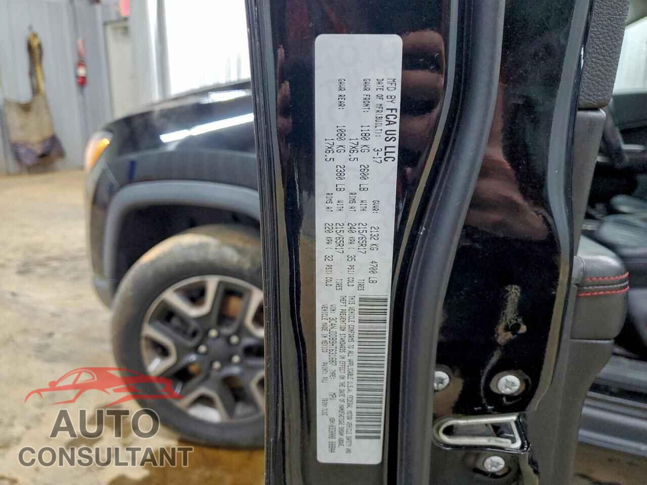 JEEP COMPASS 2017 - 3C4NJDDB9HT631687