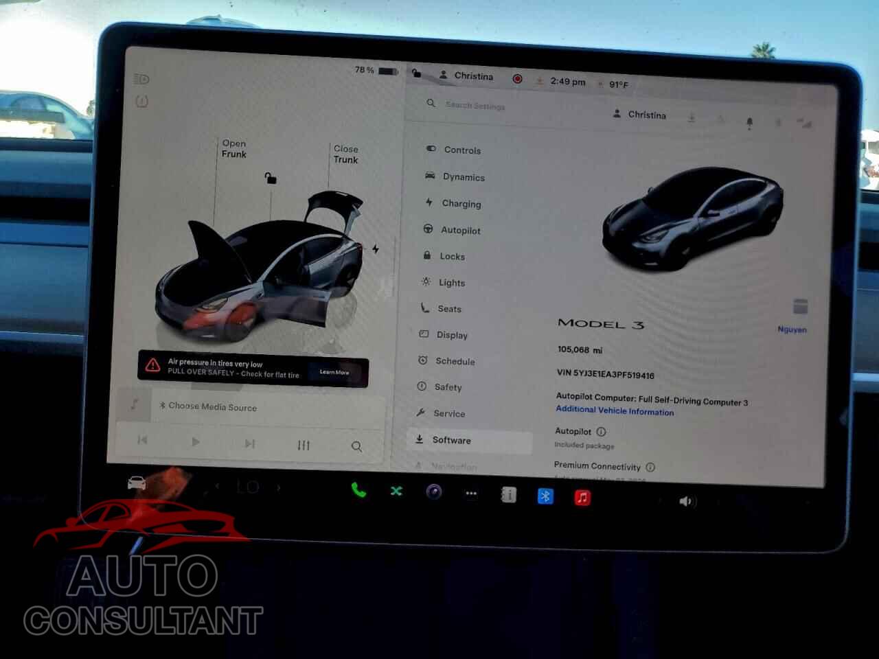 TESLA MODEL 3 2023 - 5YJ3E1EA3PF519416