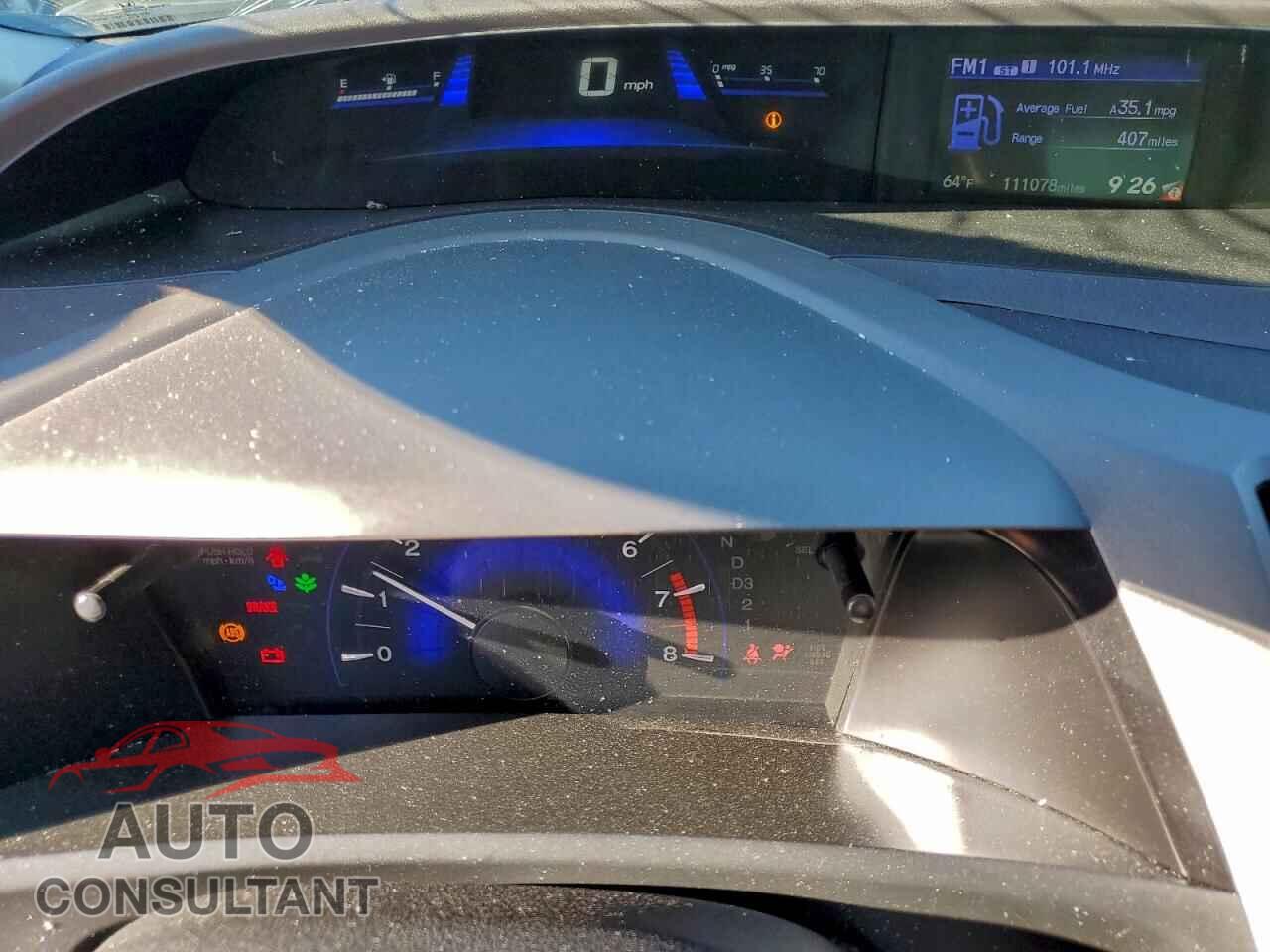 HONDA CIVIC 2012 - 19XFB2F97CE334995