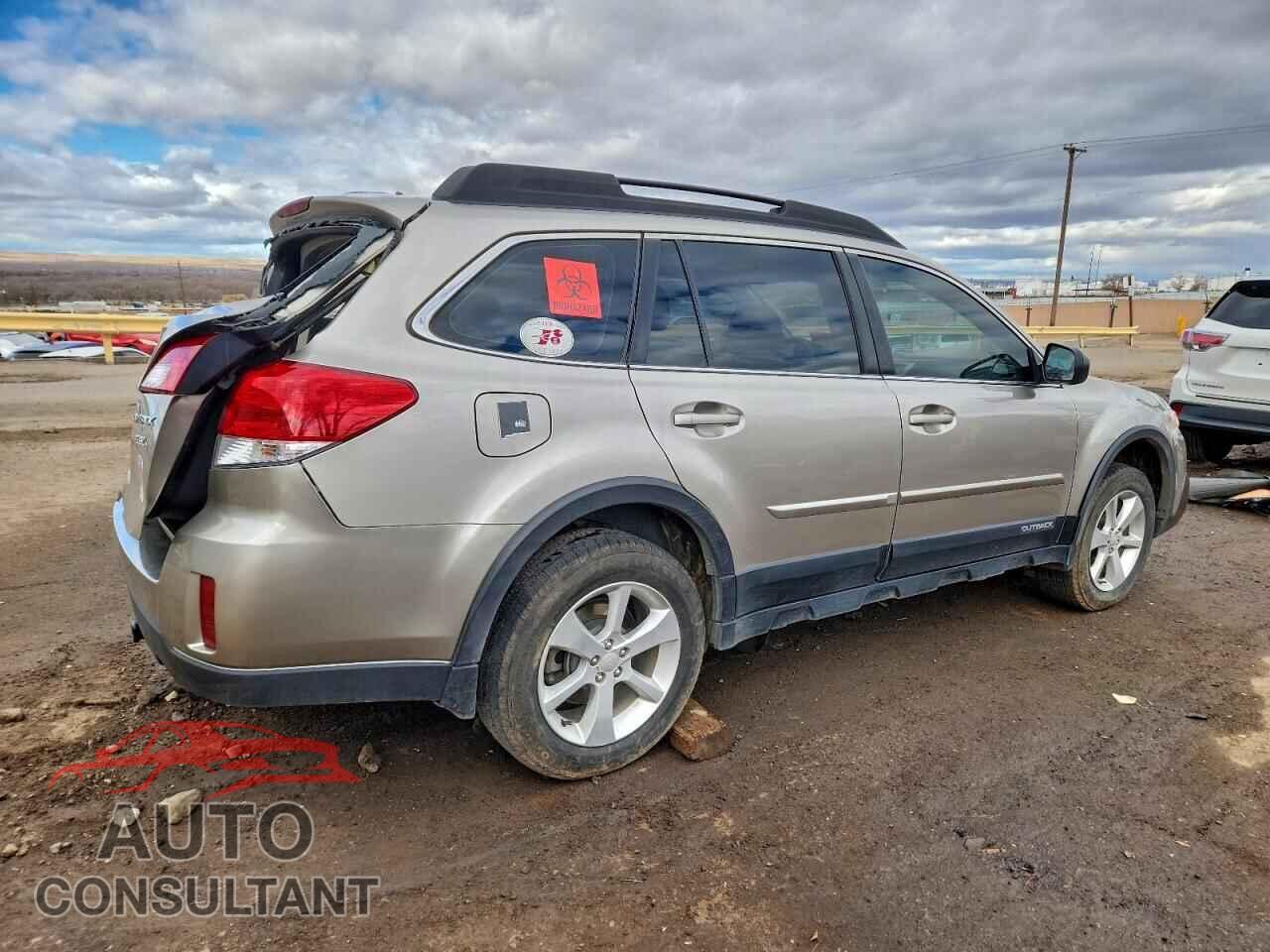 SUBARU OUTBACK 2014 - 4S4BRBAC7E3300512