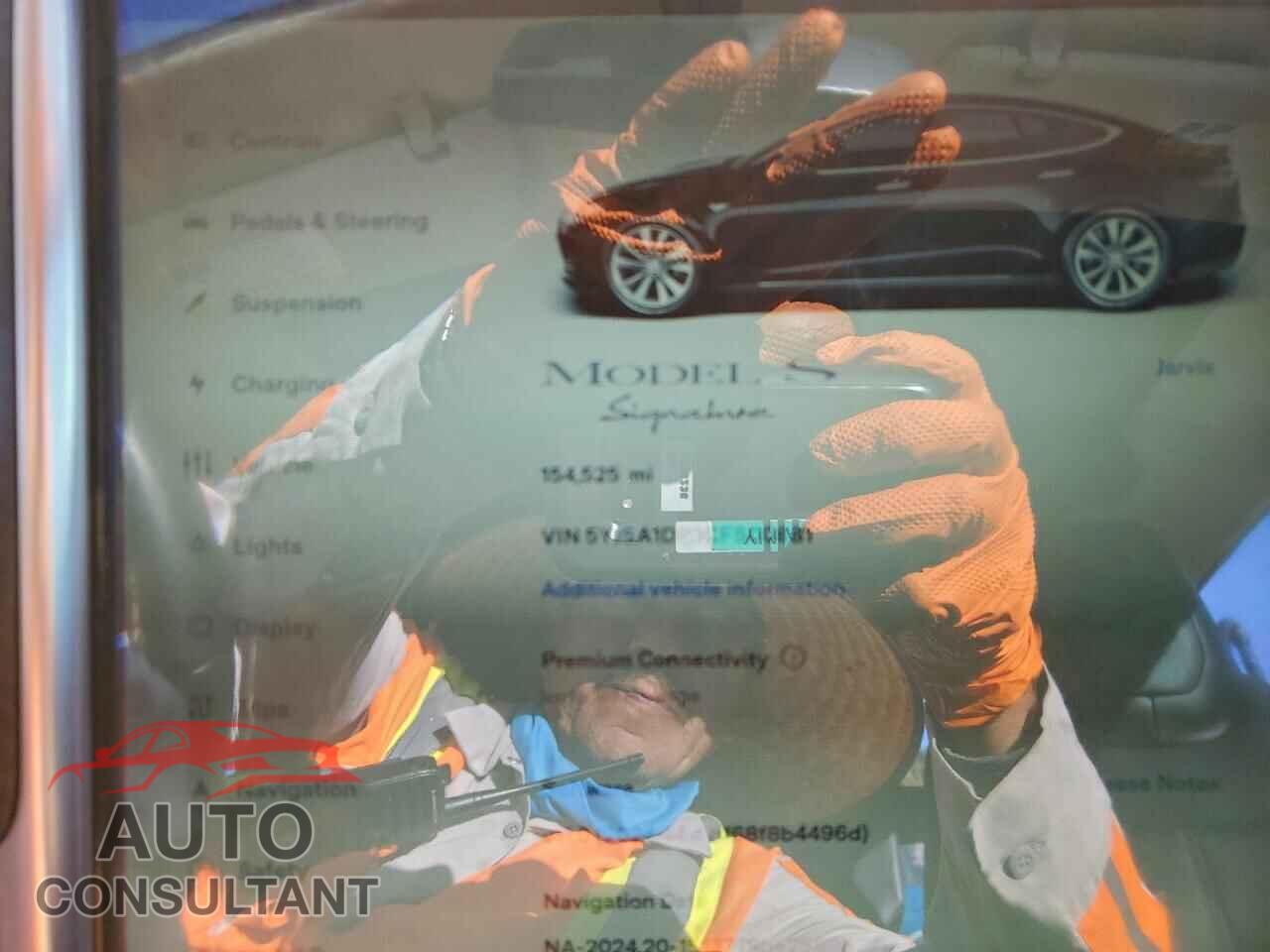 TESLA MODEL S 2012 - 5YJSA1DP3CFS00881