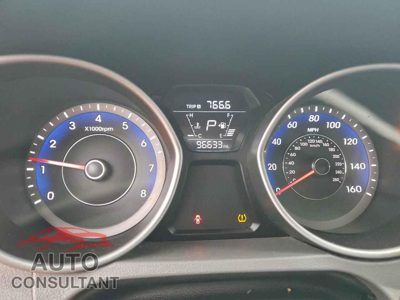 HYUNDAI ELANTRA 2014 - KMHDH4AE2EU116422