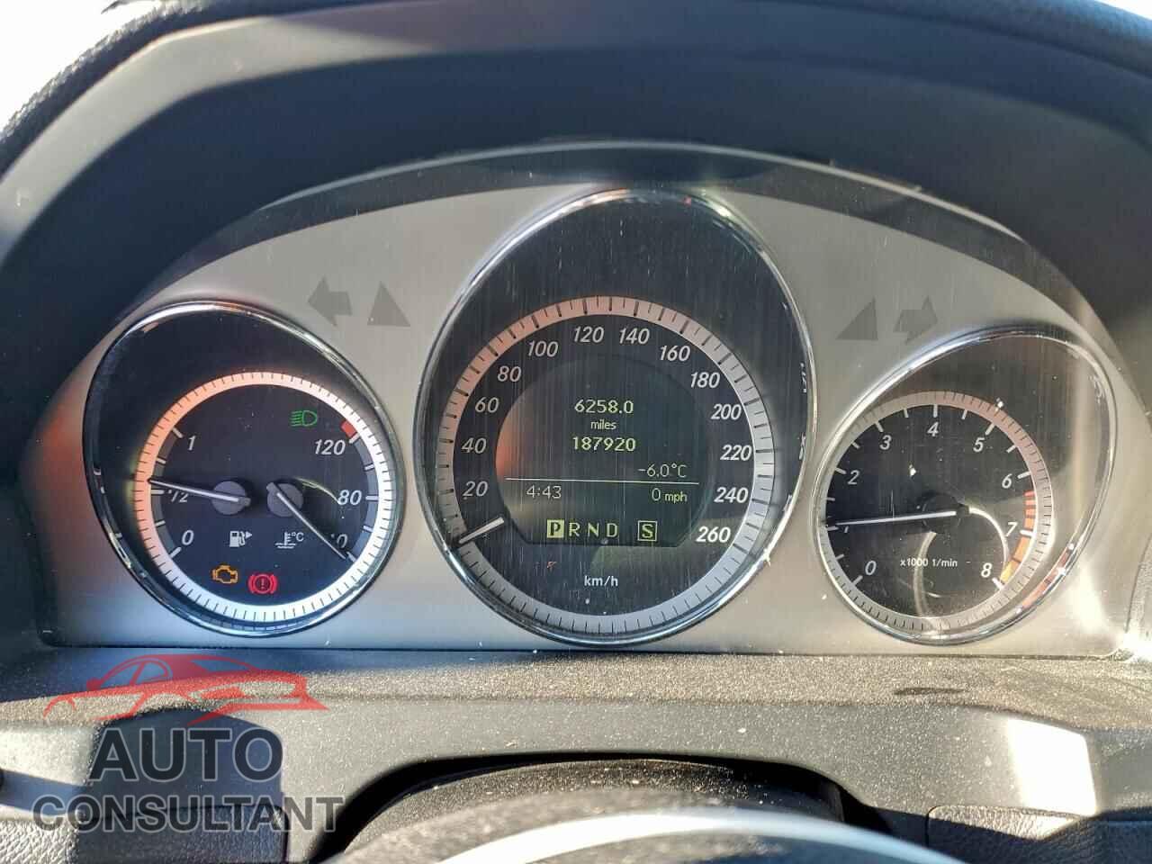 MERCEDES-BENZ C-CLASS 2009 - WDDGF81X49F251658