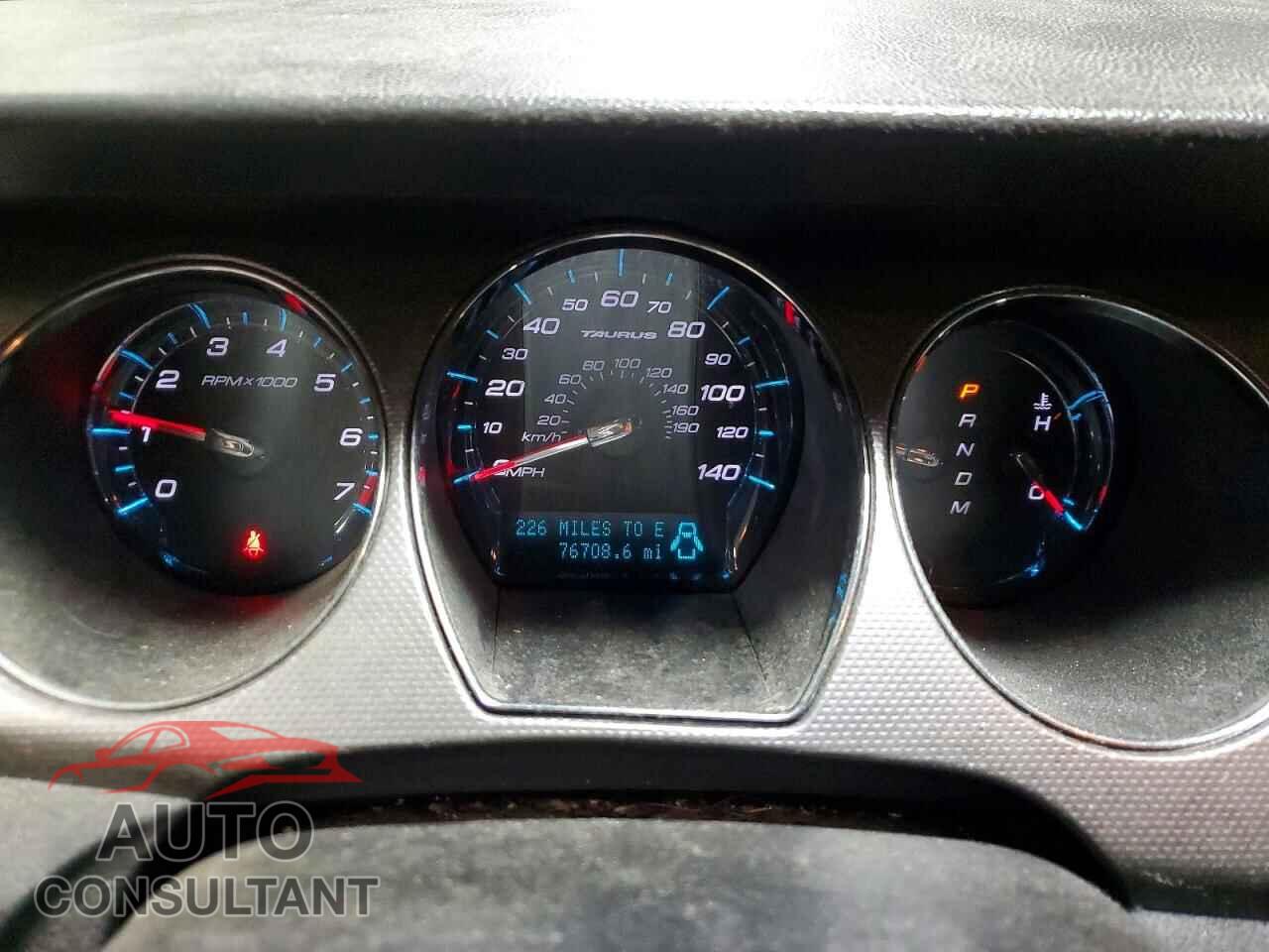 FORD TAURUS 2012 - 1FAHP2EWXCG126519