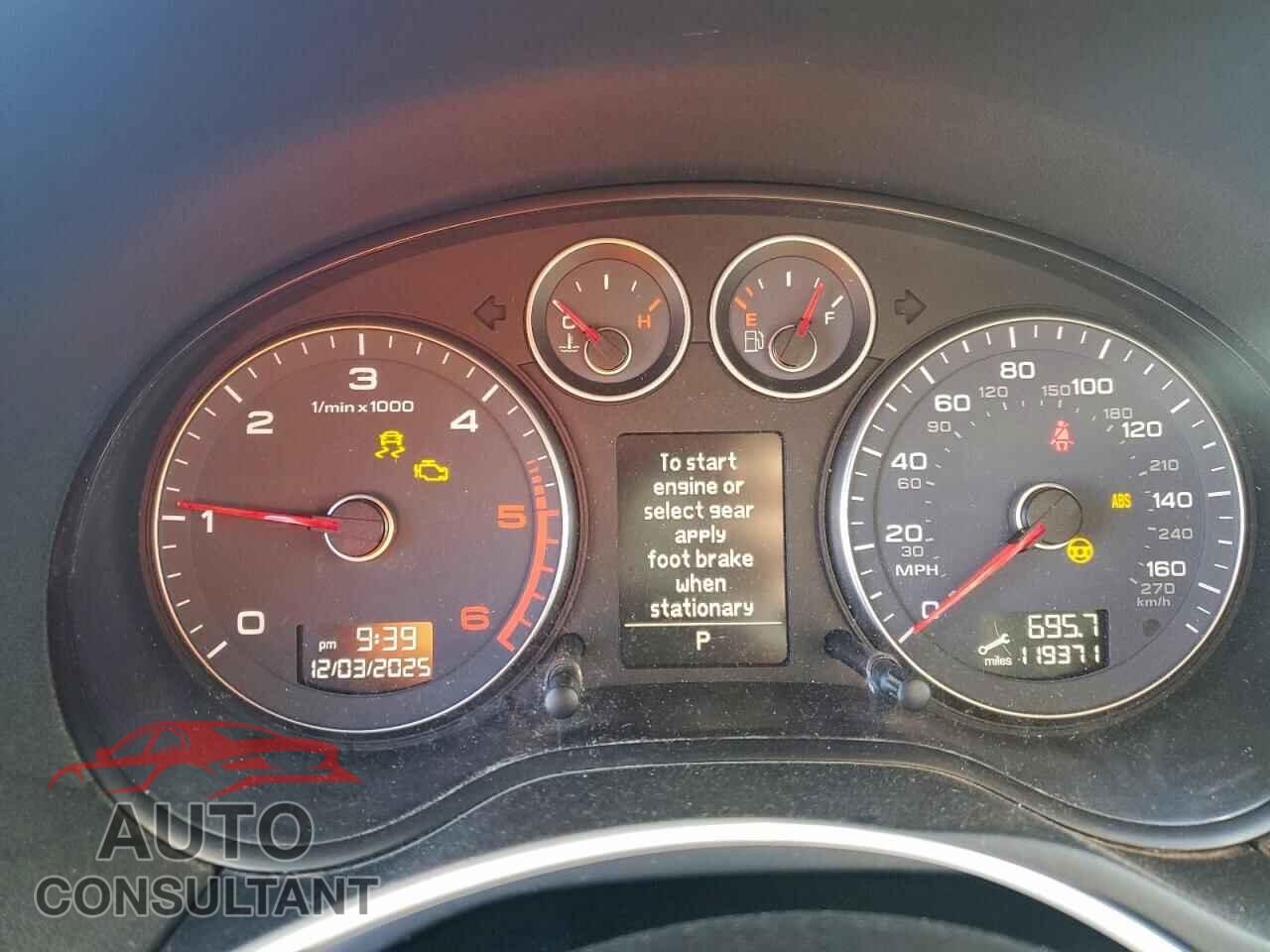 AUDI A3 2013 - WAUKJAFM3DA034016
