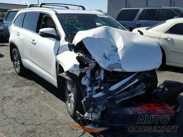 TOYOTA HIGHLANDER 2015 - 5TDJKRFH4FS127971