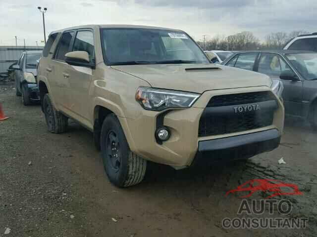 TOYOTA 4RUNNER 2016 - JTEBU5JR4G5332328